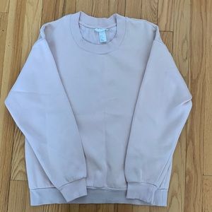 Dusty rose crew neck